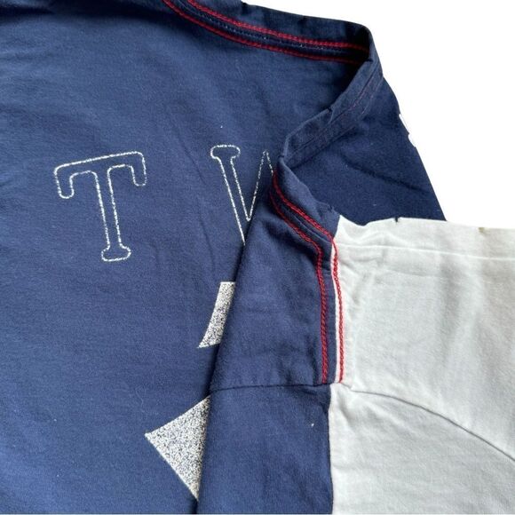 MN Twins Baseball Women's Touch by Alyssa Milano V-Neck Screened Front & Back LG - Picture 9 of 10